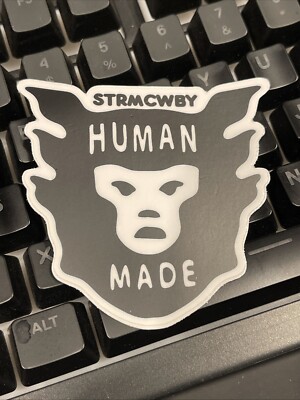 STRMCWBY HUMAN MADE Storm Cowboy Sticker - by NIGO & Pharrell - Qty: 1