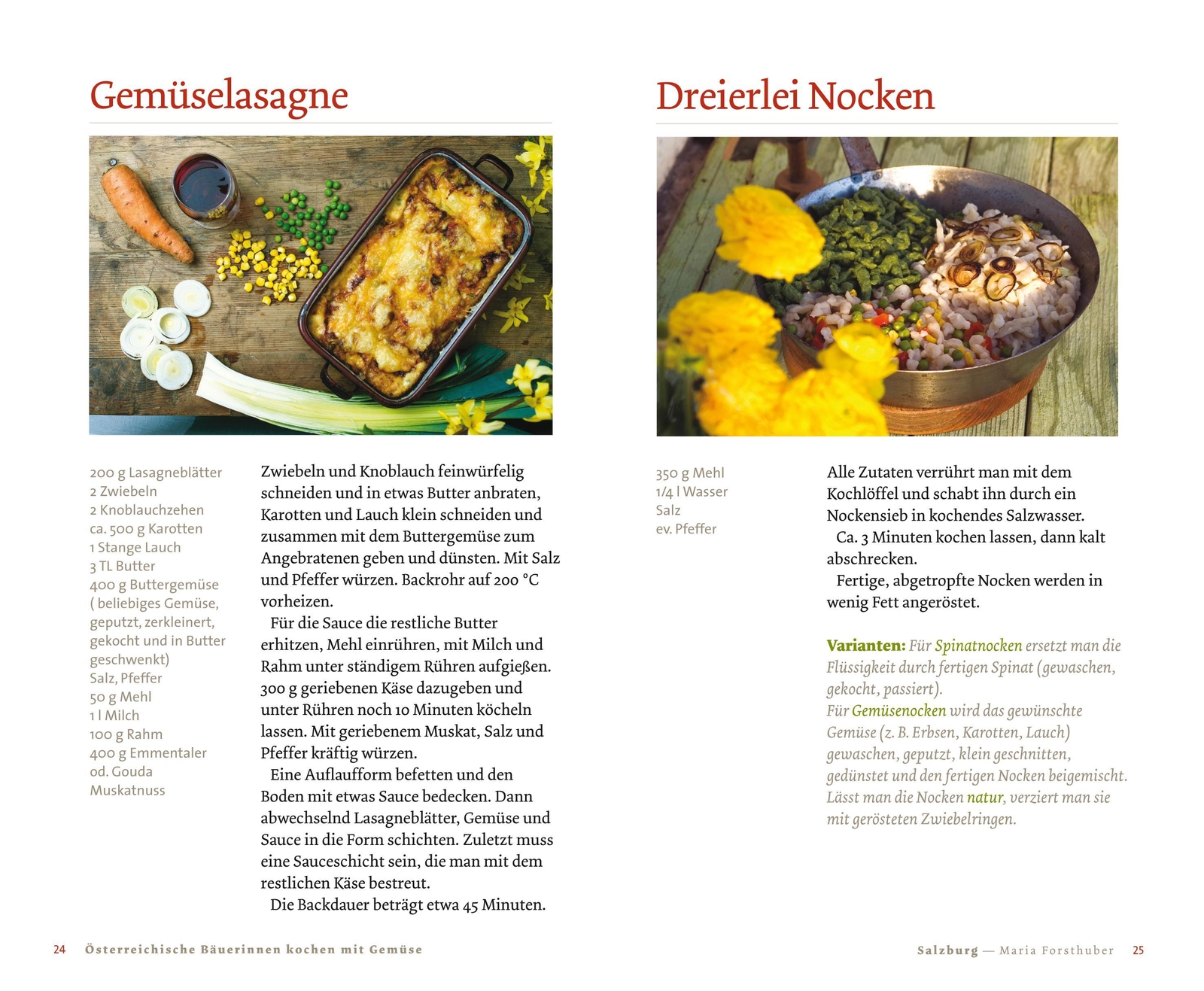 Thumbnail - Österreichische Bäuerinnen Kochen Mit Gemüse Löwenzahn Verlag Buch 208