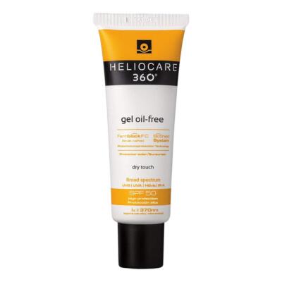 Heliocare 360 ölfreies LSF 50 Gel - 50ml - Gel Sonnencreme für Gesicht - UVA & UVB