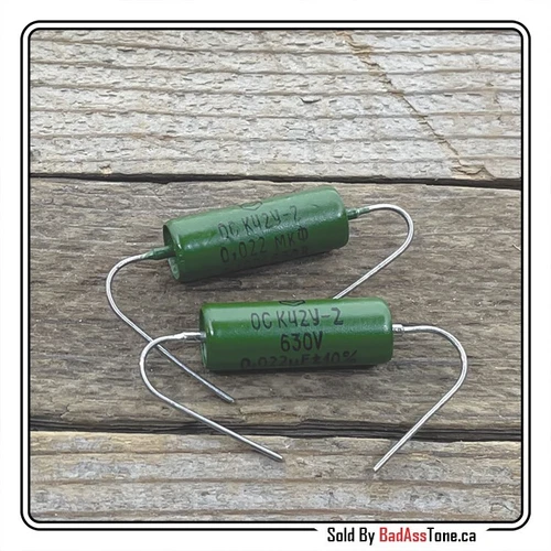 .022uf 630V - K42Y-2 Russian Vintage PIO Capacitor - Guitar & Bass
