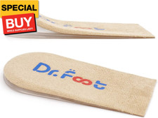 Adjustable Orthopedic Heel Lift Inserts, Height Increase Insole for Leg Length D