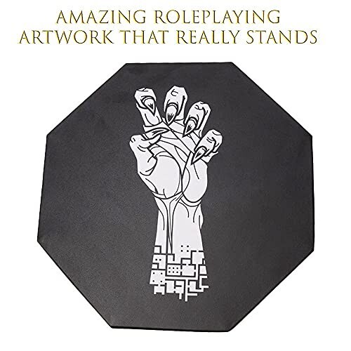 Bandeja rodante de dados Octagon D&D con juego de dados de metal DnD - Caja de almacenamiento de dados RPG - Imagen 15 de 22