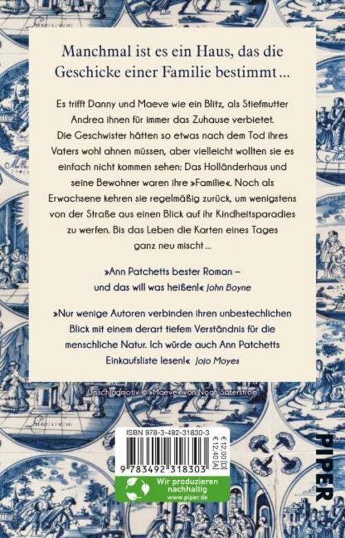 Thumbnail - Ann Patchett / Das Holländerhaus / 9783492318303