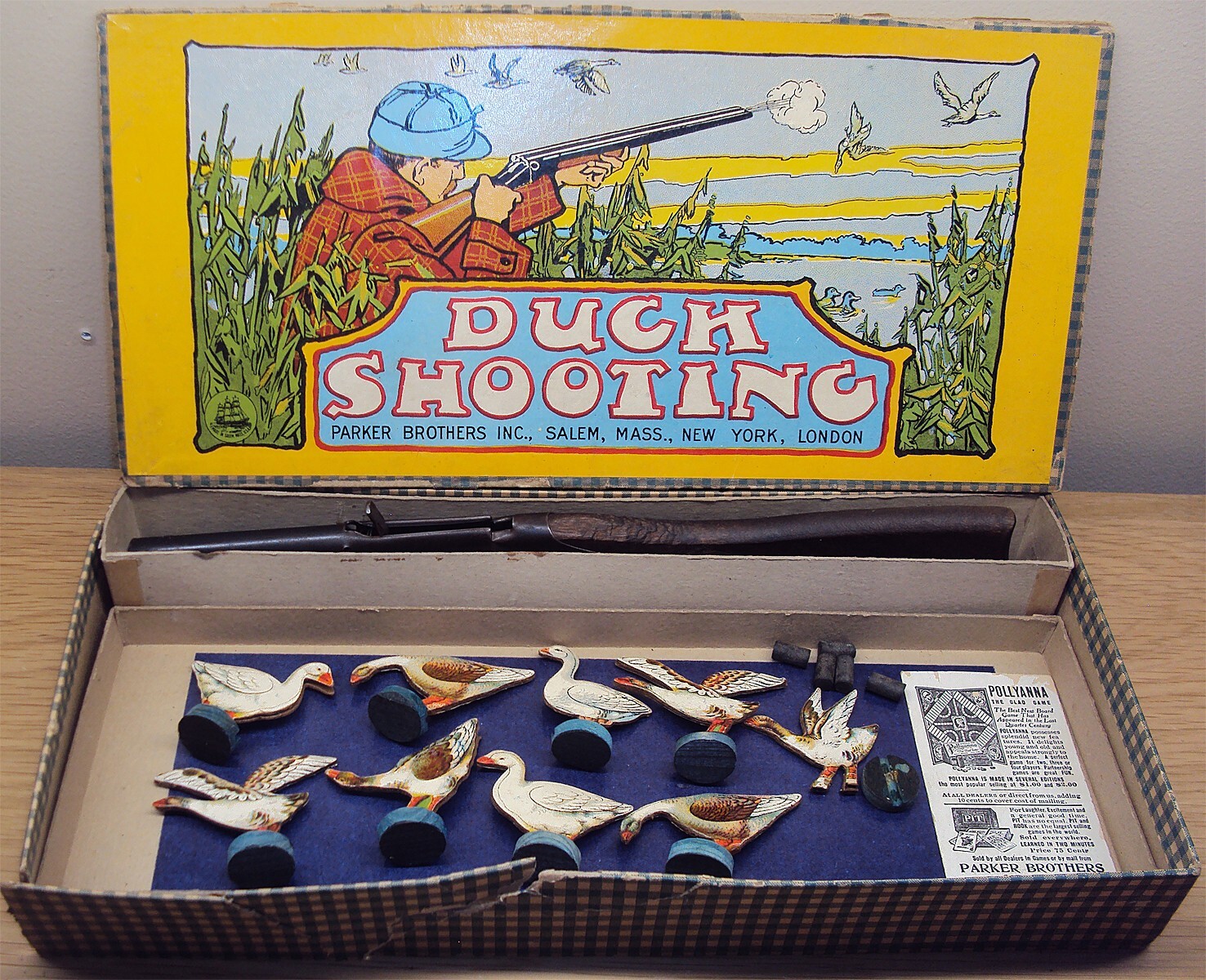 1923 Duck Shooting Game First Edition Parker Brothers RARE eBay
