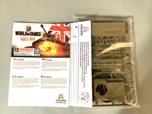World of Tanks Roll Out 1:56 - CROMWELL Italeri Bolt Action (No Box)