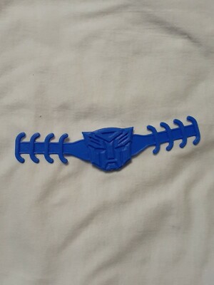 Brand NEW ~ TRANSFORMERS ~LOGO~ Face Mask Extender  3D Printed Takes wgt off ear