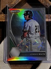 2021 Prizm Draft Picks Base Auto Silver Prizm #PDP-64 Lonnie White
