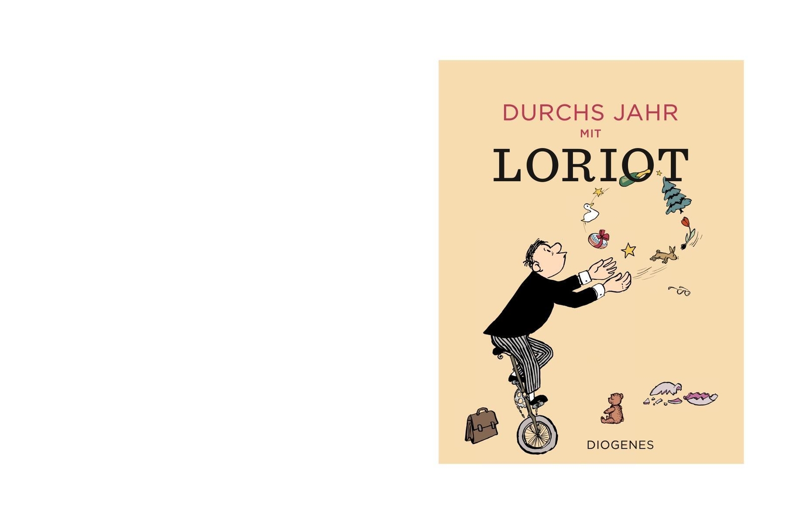 Thumbnail - Durchs Jahr Mit Loriot Loriot Buch Diogenes Kunstbücher 128 S. Deutsch