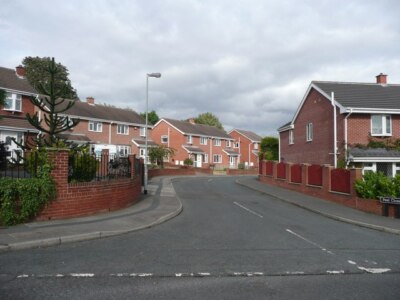 Foto 6x4 Peel Close Horbury eine angenehme Wohnstraße ganz in der Nähe von c2008