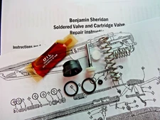 Sheridan  C- Blue/ Silver Streak .20cal/5mm Air Rifle Seal Kit w/ Instructions