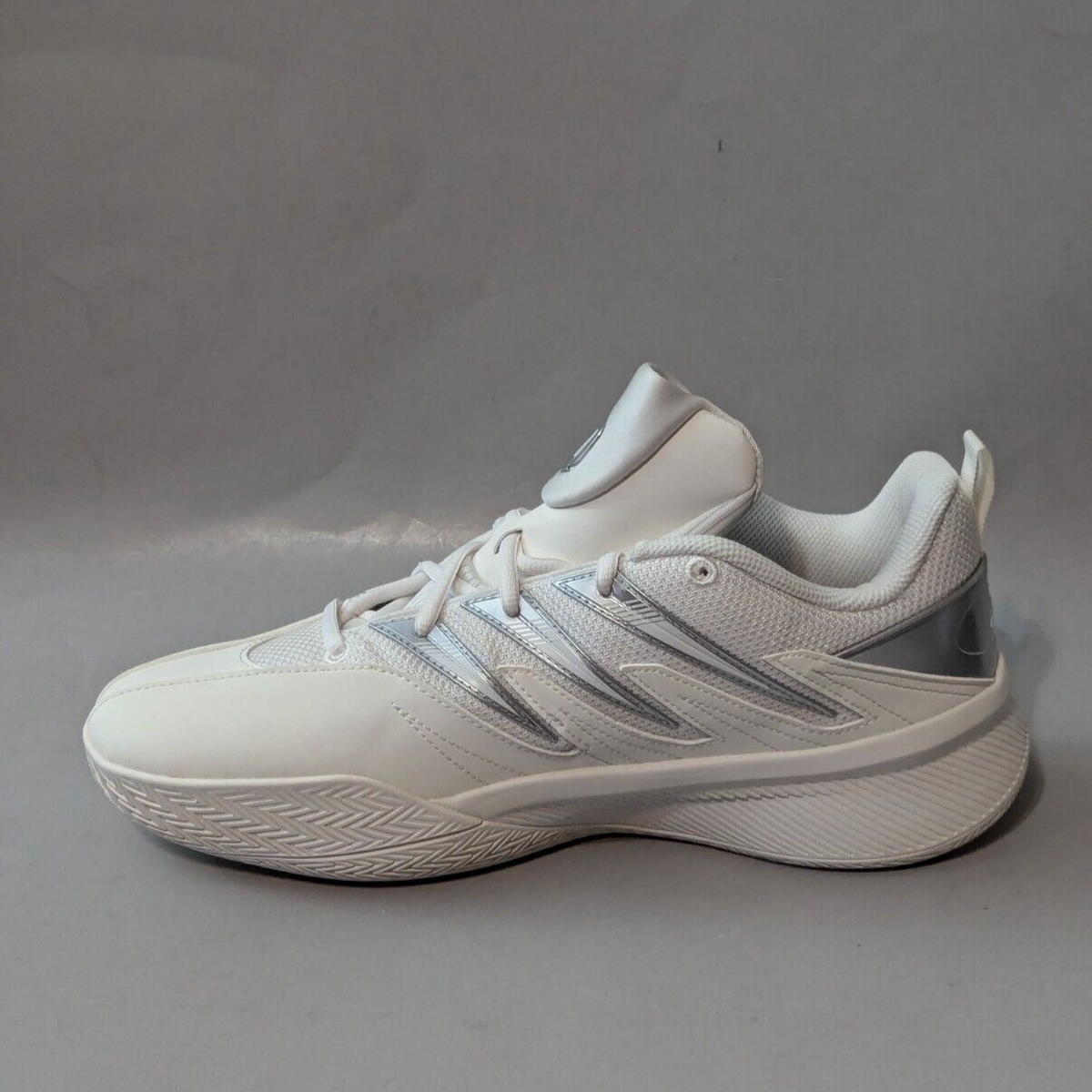 Adidas Dame Certified 3 Low Basketball Shoes White Silver IH8468 Mens Size 8 NEW Adidas Dame Certified 3 Low Core White / Core Black - Oct  main image 4