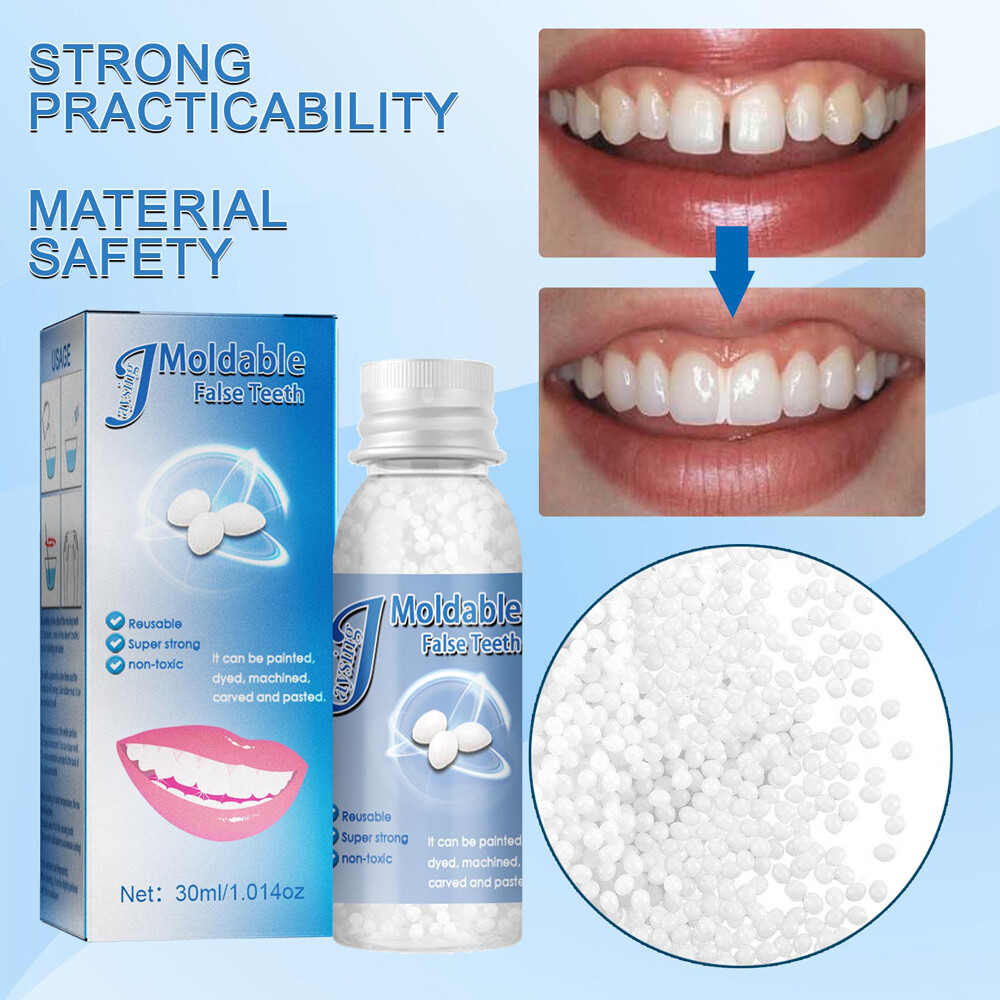 5/3x Tooth Repair Granules Temporary Moldable Dental Pellet Moldable