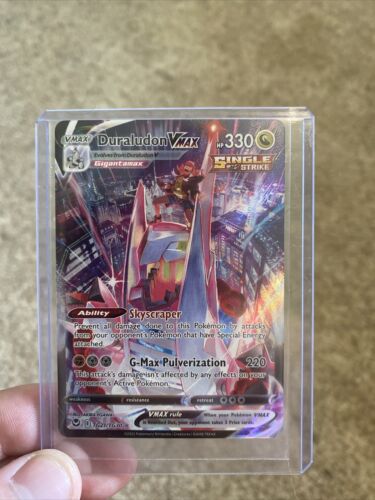 Pokémon TCG Duraludon VMAX SWSH12: Silver Tempest Trainer Gallery TG21/TG30 Holo - Picture 1 of 2