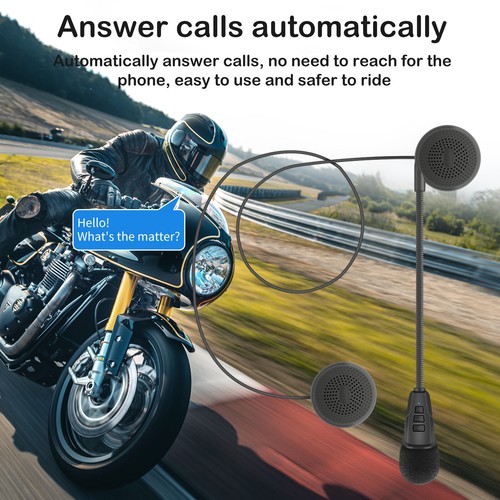 1Pc Motorcycle Helmet Interphone 