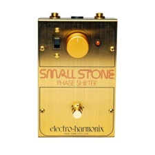 EHX Electro-Harmonix Limited Edition Golden Small Stone Phaser Pedal, 600 Made