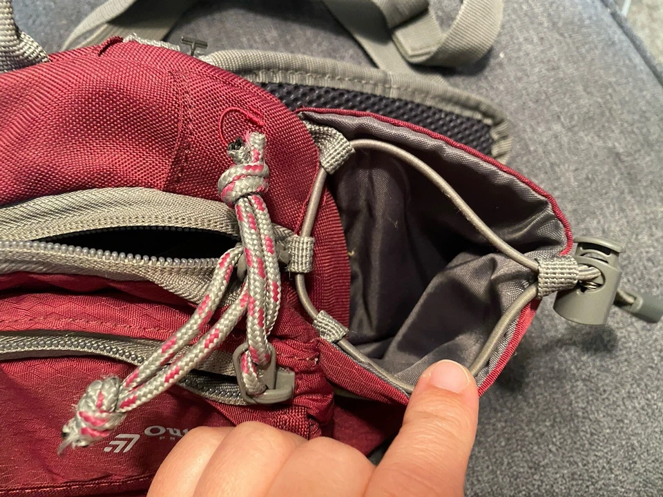 Riñonera rosa para senderismo productos de exterior Foto 3 de 4