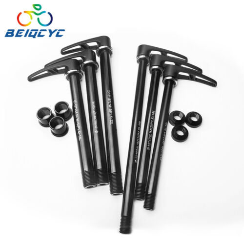 Quick Release Skewers MTB Thru Axle Wheel Fork Axle 12/15 mm Thru Axle Skwers - Picture 4 of 17