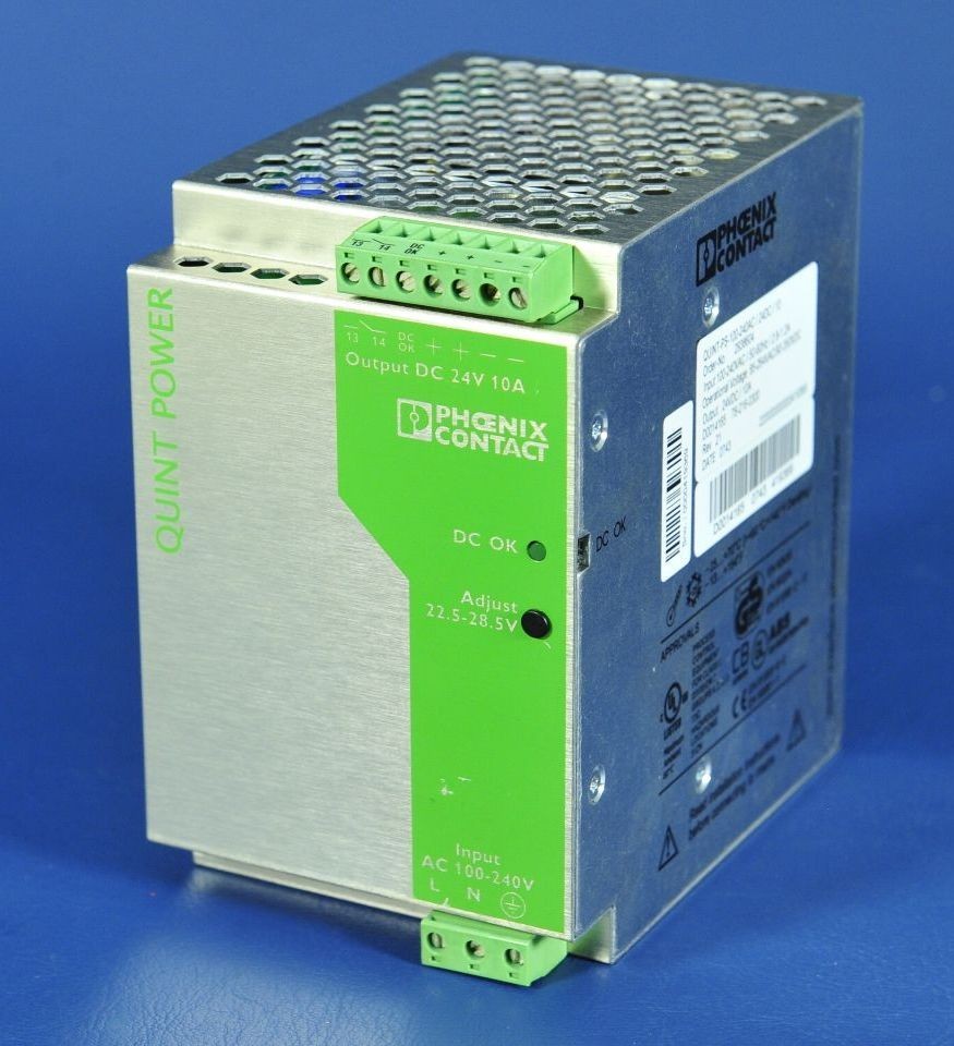 235 PHOENIX CONTACT QUINT POWER SUPPLY UNIT QUINT-PS-100-240AC/24DC/10