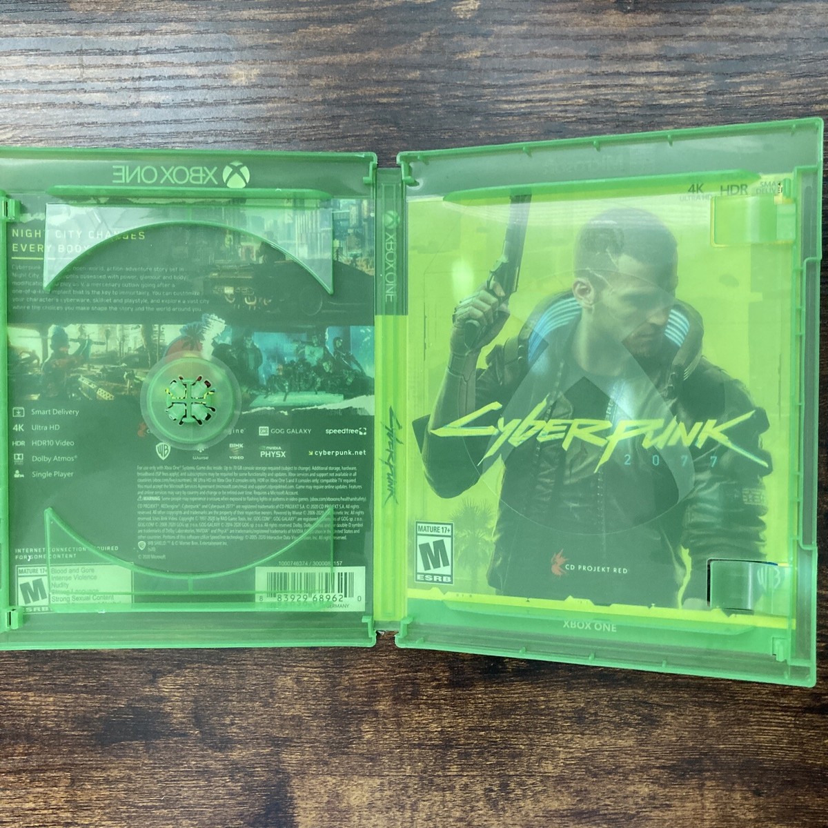 Cyberpunk 2077 Game Case - Microsoft Xbox One - GAME CASE ONLY | eBay