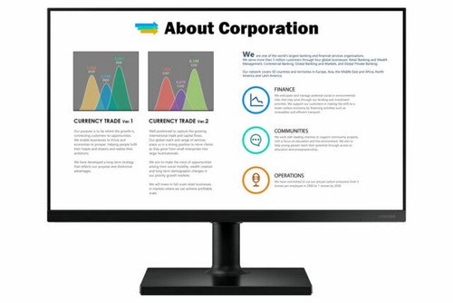 Samsung F22T450FQR 22" IPS LED Monitor - Black - Picture 1 of 1