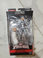 HASBRO Marvel Legends SILVER SABLE SPIDERMAN Kingpin BAF SEALED MISB UNOPENED