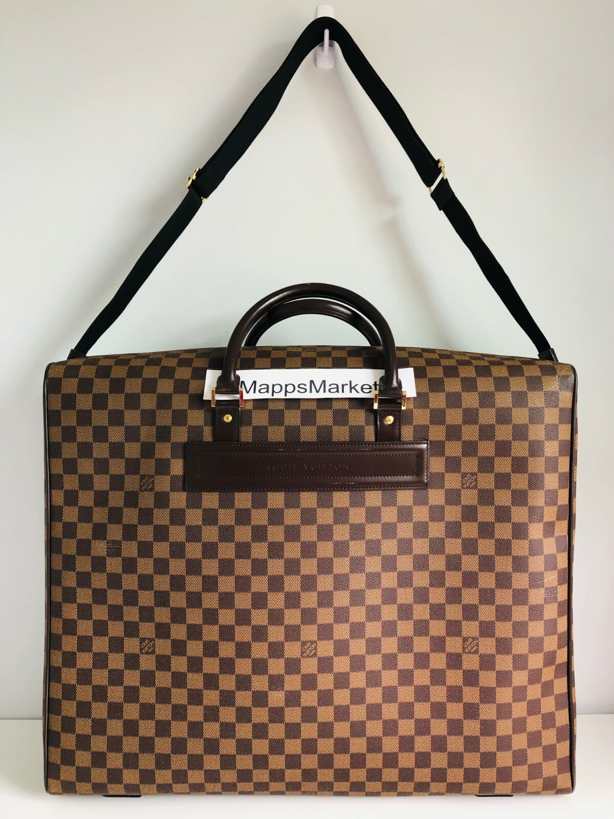 LOUIS VUITTON Damier Ebene Nolita PM Weekender Travel Bag Suitcase image 2
