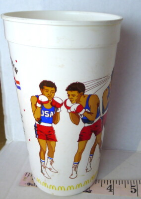  McDonald s 1988 U.S. Olympic Boxing Team Seoul South Korea Plastic Cup