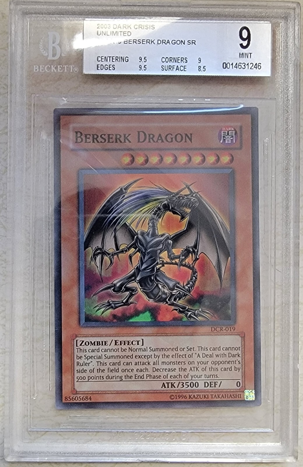 Yu-Gi-Oh! Baby Dragon Card - Super Rare - 1st Edition - LCJW-EN006