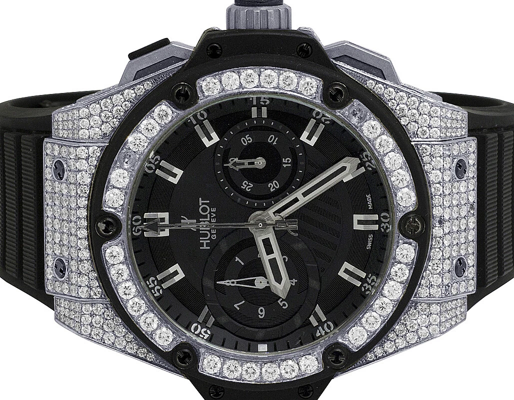 Hublot — Hublot King Power Zirconium Limited Edition 709.ZM.1770.RX Diamond Watch 13.0 Ct