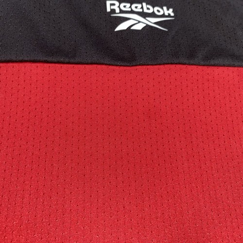 Reebok Mens Defender Training Sleeveless Tank Top Red Logo Regular Fit NEW - Picture 8 of 15