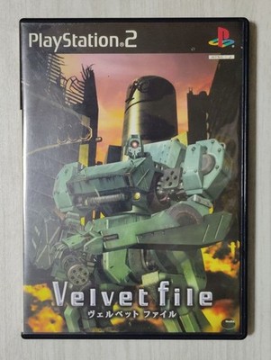 Velvet File PS2 Japan Action Game Mecha Design 3D Robot Japan O8