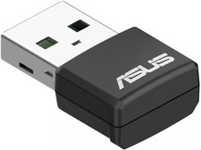 ASUS - USB-AX57 Nano AX1800 Dual-Band Wi-Fi 6 USB Network Adapter - Black
