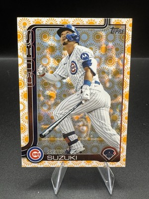 2025 Topps Series 2 Seiya Suzuki #457 Sun Holiday Foil Cubs | eBay