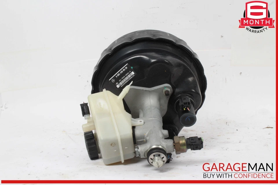 01-08 Mercedes R170 SLK320 Power Brake Booster cilindro maestro con depósito OEM Foto 3 de 4