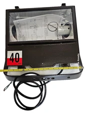 New Cooper Lighting 400W HID Outdoor Commercial Flood Light Fixture, IP67, 120V