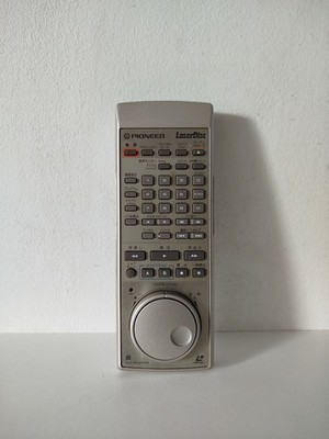 Pioneer LaserDisc Fernbedienung Japanisches Modell CU CLD40 Grau Remote Controller