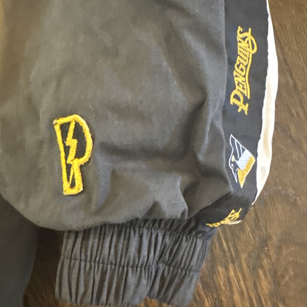 PRO PLAYER Pittsburgh Penguins ジャケット XL Pittsburgh Penguins Jacket XL Pro Player Black Vintage Full