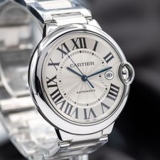 Cartier Ballon Bleu 42mm Steel Case Ref. 3765 8
