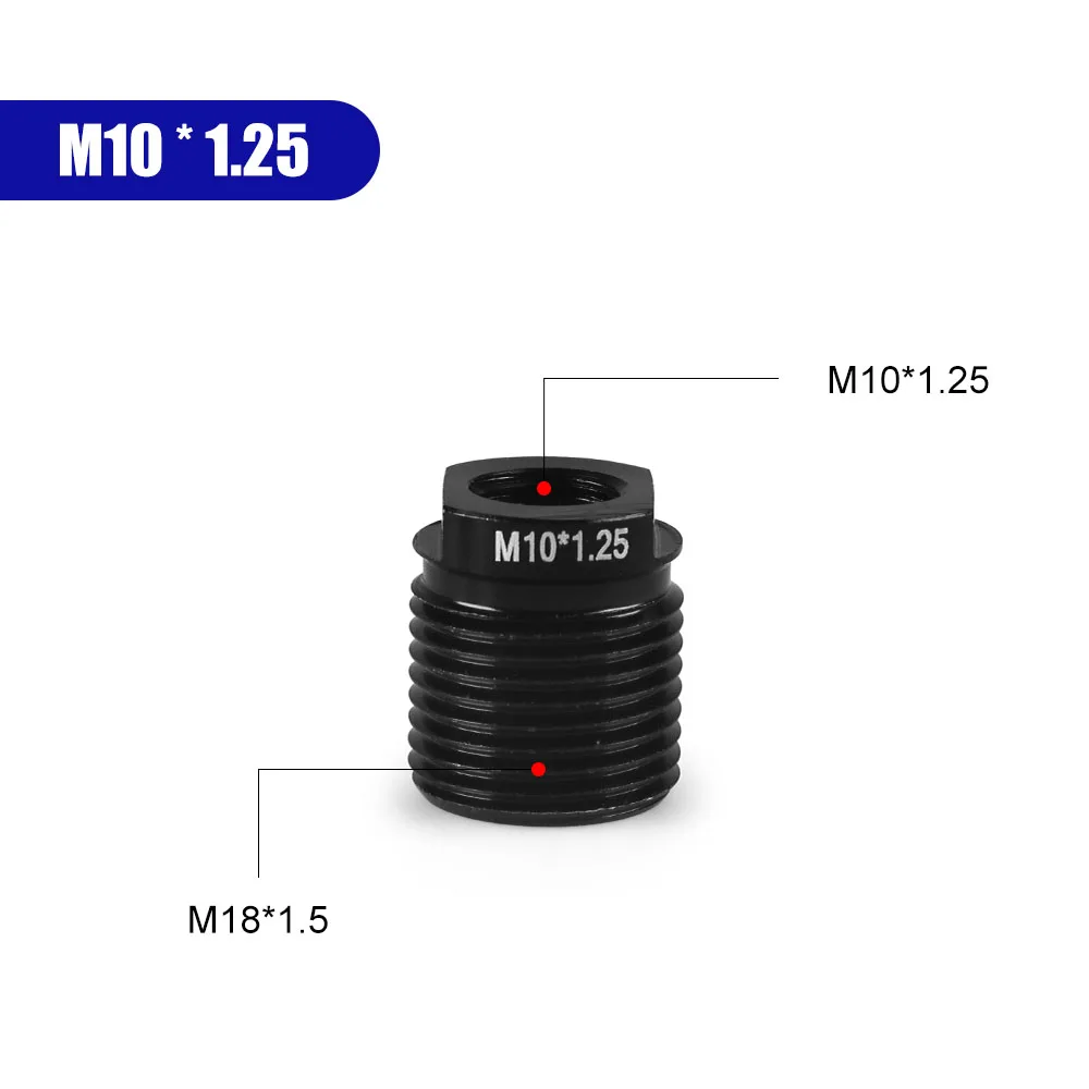 Aluminum Shift Knob Adapter with inside Thread M8X1.25/M10X1.25/M10X1.5/M12X1.25