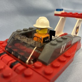 LEGO City #7043: World City Firefighter Boat | Sold As Pictured | Fast Shipping!