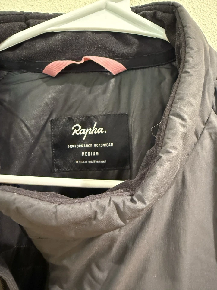 Chaqueta de ciclismo Rapha Performance Roadwear para hombre con cremallera completa talla mediana ligera Foto 3 de 4