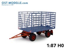 Strohanhänger geätzten Aufbau Var.l Gitterstruktur (H) blau 