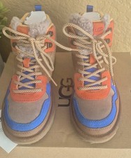 UGG K Highland Hi Heritage Kids Boots Fur no box size 4