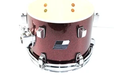 Missing Heads, & Rods -Ludwig Backbeat 10 x 8" Rack Tom Drum, Red #RE5374