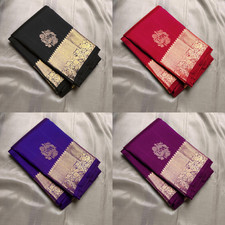 Bollywood Saree With Heavy Blouse Indian Designer Pakistani Party Wedding Sari