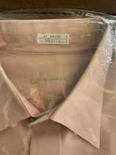 Hennessy Vintage In Package Men’s Dress Shirt 17 34/35 USA Made 