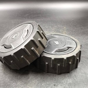 Robomow 22BCBR-A619 Rasenmäher-Rad Schwarz (2er-Set) Gebraucht