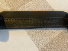 Barnsby One Size Magnetic Head/poll Easy Fit To Bridle Black 12" Long New Unused