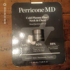NEW Perricone MD Cold Plasma Plus+ Neck & Chest Broad Spectrum SPF 25   b1