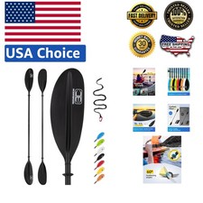 Compact and Adjustable Carbon Fiber Kayak Paddle 86-94in for Kayaking Adventures